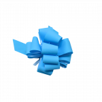 BOW POMPOM BABY BLUE 35MM X50 (690881)