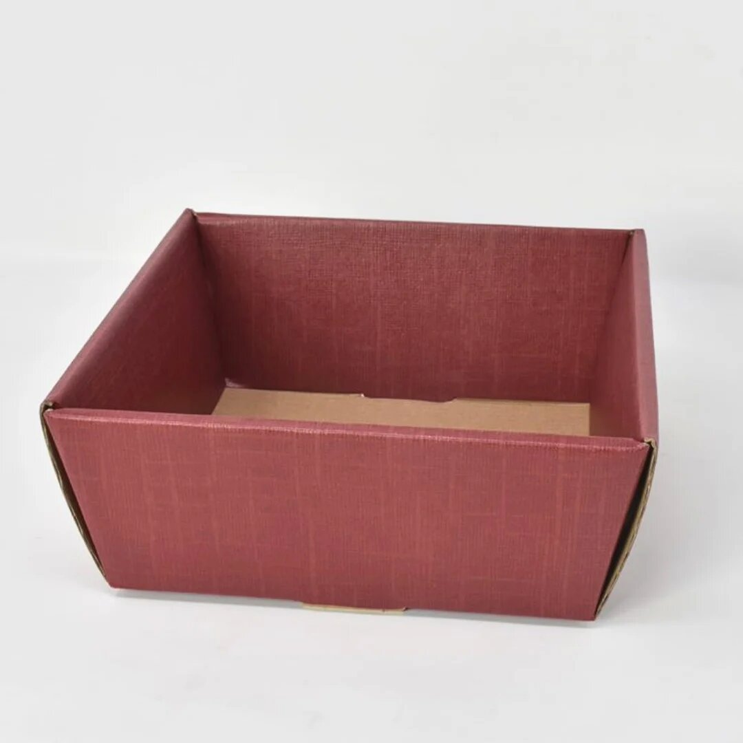 TRAY BURGUNDY 16X16X8 X50 (35379SC)